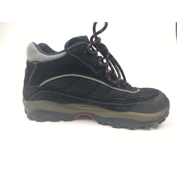 Men\'s Harley-Davidson Woodridge Black Orange Waterproof Hiking Sneakers, Size 10 main image 9